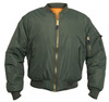 Rothco Enhanced Nylon MA-1 Flight Jacket