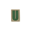 Letter U Morale Patch