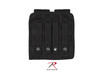 Rothco MOLLE Double Pistol Mag Pouch With Insert