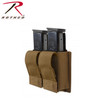 Rothco MOLLE Double Pistol Mag Pouch With Insert