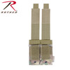 Rothco MOLLE Double Pistol Mag Pouch With Insert