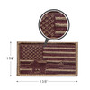 Rothco Subdued Flag & Rifle Morale Patch