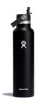 Standard Mouth 24oz Insulated Water Bottle w/ Flex Straw