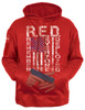 Rothco Concealed Carry R.E.D. (Remember Everyone Deployed) Hoodie