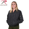 Rothco Womens Lightweight MA-1 Flight Jacket