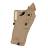 Model 6360RDS ALS/SLS Mid-Ride, Level III Retention Duty Holster for Glock 17 MOS w/ SureFire XVL2