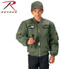 Rothco Kids Flight Jacket with Patches