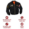 Rothco Kids Flight Jacket with Patches