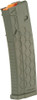15RD OD GREEN POLYMER SERIES 2HEXMAG MAGAZINE AR-15 5.56X45 