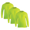 Rothco Moisture Wicking Long Sleeve Pocket T-Shirt - Safety Green