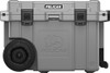 HEAVY DUTY WHEELS GRAPHITEPELICAN COOLER IM 45 QUART W/ 
