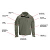 Rothco Stealth Ops Soft Shell Tactical Jacket