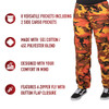 Rothco Womens Paratrooper Colored Camo Fatigues