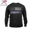 Rothco Long Sleeve Thin Blue Line T-Shirt