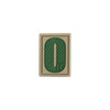 Letter O Morale Patch
