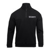 Rothco Security 1/4 Zip Job Shirt - Black