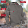 Rothco Midnight Camo Every Day Hoodie