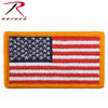 Rothco Iron On / Sew On Embroidered US Flag Patch 