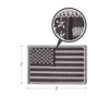 Rothco Iron On / Sew On Embroidered US Flag Patch 