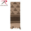 Rothco Gadsden Snake Shemagh Tactical Desert Scarf