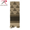 Rothco Gadsden Snake Shemagh Tactical Desert Scarf