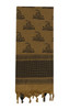 Rothco Gadsden Snake Shemagh Tactical Desert Scarf