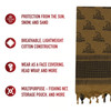 Rothco Gadsden Snake Shemagh Tactical Desert Scarf
