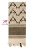 Rothco Crossed Rifles Shemagh Tactical Desert Keffiyeh Scarf
