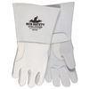 Pearl Grain Elkskin Welder Kevlar Sewn
