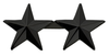 2 Star Pin 1/2'' High - Pair