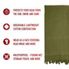 Rothco Solid Color Shemagh Tactical Desert Keffiyeh Scarf 