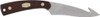 3.5" FIXED S/S DELRIN W/SHEATHOLD TIMER KNIFE GUTHOOK SKINNR 