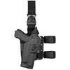 Model 6385RDS ALS OMV Tactical Holster w/ Quick Release Leg Strap for Glock 19 MOS w/ SureFire XVL2