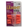 Howard Leight Super Leight Foam Earplugs 33dB Orange 5 pairs