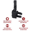 Rothco Deluxe Adjustable Universal Drop Leg Tactical Holster