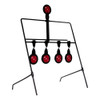 EZ-Aim Deflector Resetting Spinner Target System 16"W x 22.25"H Black/Red