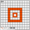 EzAim Grid Paper Targets 12x12 12 pk.
