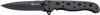 SPEAR POINT BLACK BLADECRKT M16-01KZ 3" FINE EDGE 
