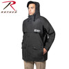 Rothco Security Nylon Rain Jacket - Black