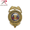 Rothco Security Officer Badge With Flags
