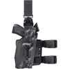 Model 6035 SLS Military Tactical Holster for Gun Mounted Light w/ Quick Release Leg Strap for Beretta 92F w/ Light