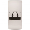 Peacekeeper Clear Riot Shield w/ Triangular Ambidextrous Handle, 24 X 48