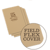 Tan Mini-Stapled Notebook