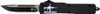 AND TAKE IT AR 3.1" BLACK DPTEMPLAR KNIFE SLIM OTF COME 