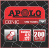 200 PACKHATSAN APOLO 177 CONIC 7.1GR 