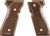 WALNUT CHECKEREDBERETTA 92/96 GRIPS WOOD 