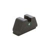 Ameriglo Green Tritium Single Dot Rear Sight .451in H .165in Sq Notch Glock