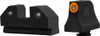 GREEN TRITIUM SET ORANGE RINGXS R3D FOR GLOCK 43X/48 3-DOT 