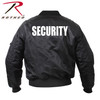 Rothco MA-1 Flight Jacket with Security Print