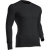ColdPruf Platinum II Crew Black Large